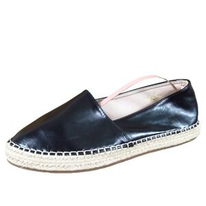 Rohb by Joyce Azria Women's Size 9 Black Synthetic Espadrille Flats Casual Wear